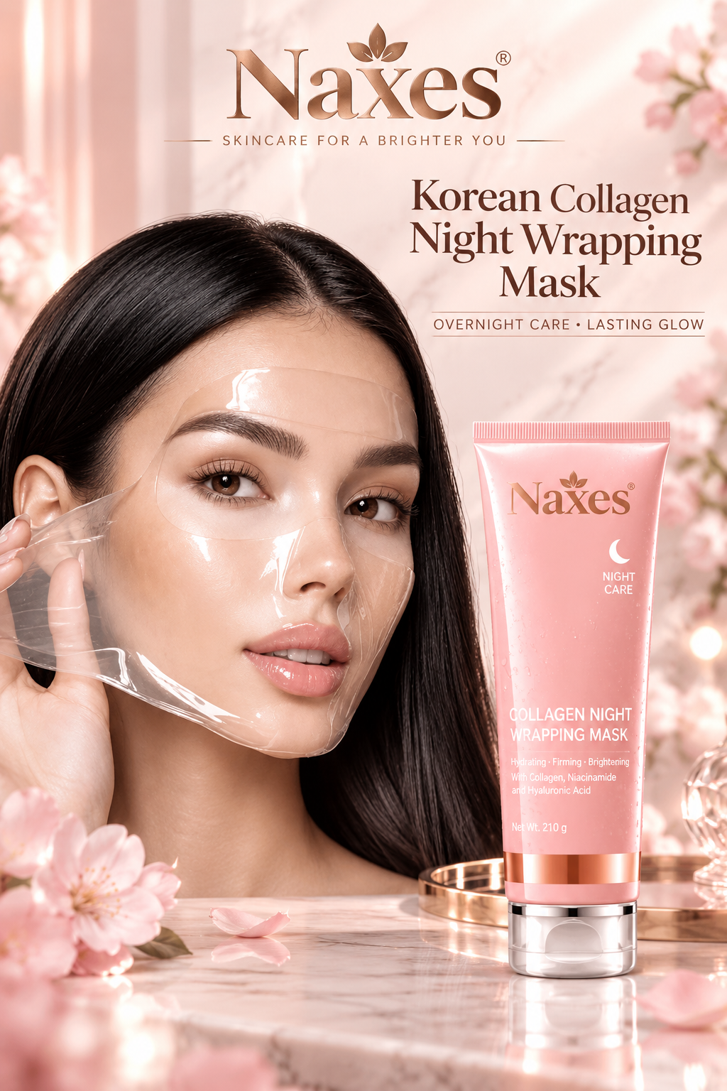 Korean Collagen Night Wrapping Peel Off Mask (Pack of 1)